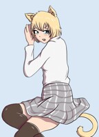 Sitting Catgirl