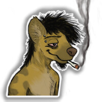 Telegram sticker: High