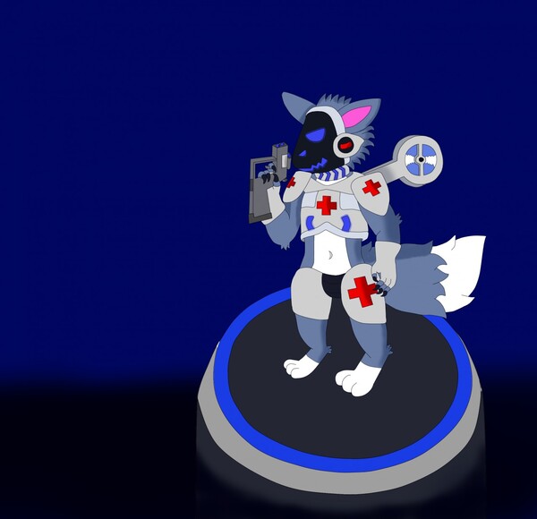 AC2023 - Medical Protogen by ChevronTheWolf -- Fur Affinity [dot] net