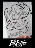 Inktober day 17 - Hoopa