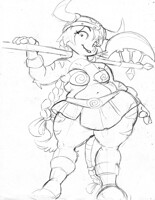 100 Sketch Challenge -  Lati_the_Lombax - #013