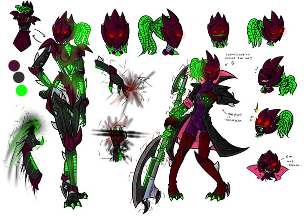 AvKage Toa of Shadow Ref by Ravecchia Fur Affinity dot net