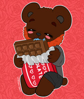 Yummy Chocolate 🍫 (Art by lovesome-stars)