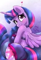 MLP FIM - Sexy Anthro Princess Twilight Sparkle