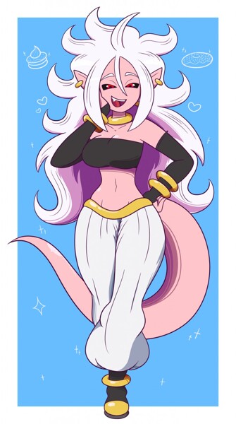 Lilly as majin android 21 by xaviir20 -- Fur Affinity [dot] net