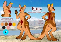 Rauzie roo [ Commission Bashthedragon ]