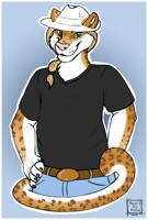 Color Sketch -- Randall St. John by MightyMsMoka