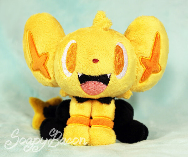 shiny luxray plush