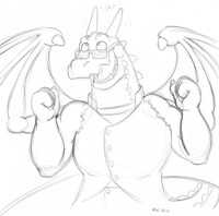 Horns and Wings are Awesome (Art by blkdragon)