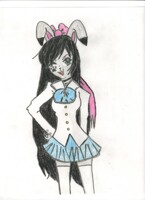 BabyBunnygirl Karai as a Schoolgirl