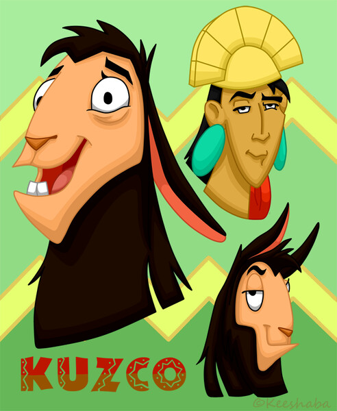 emperor kuzco llama face