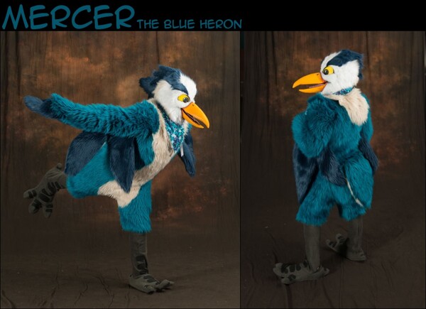 Baltimore Blue Herons Prototype Jersey by Kenku -- Fur Affinity