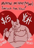 $15 Valentines Card YCH INFLATION
