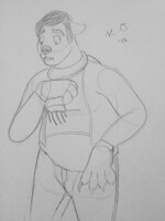 Sick Doodle: Bearly Feel the Cold