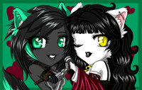 Chibi Icons- Kiwi and Nyoko