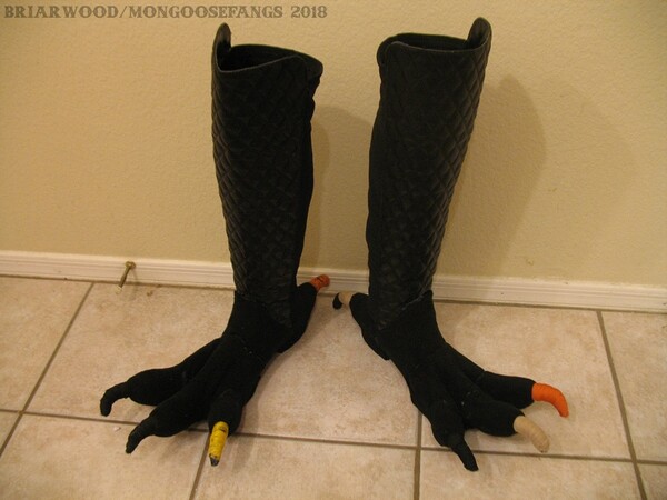 Bird feet sale costume shoes