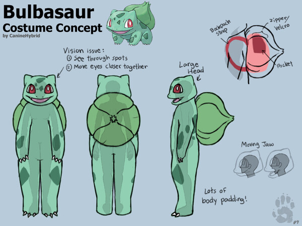 bulbasaur cosplay