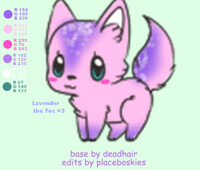 Lavender the Fox <3