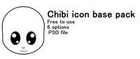 FTU Chibi icon base pack