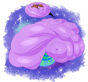 Purple M&M pumped with chocolate by Popperexpand -- Fur Affinity [dot] net