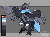 Transninja Grencidueye form sfw