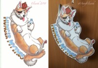 Custom sketchbook cover by Eleweth -- Fur Affinity [dot] net