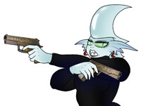 Gru gun meme blank by DemikoSunpo -- Fur Affinity [dot] net