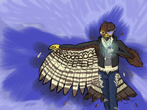 Baltimore Blue Herons Prototype Jersey by Kenku -- Fur Affinity