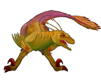 Diego Brando - dinosaur form