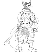 cat doodle