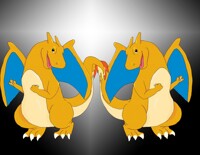 Dancing Charizards