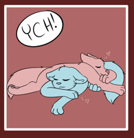 Snuggle Puddle YCH [Closed]