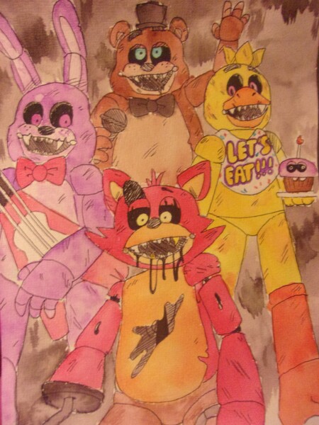 FNAF Chica Fan-art! by CandyCotton098 -- Fur Affinity [dot] net