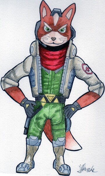 Fox McCloud rule 63 by danail24 -- Fur Affinity [dot] net