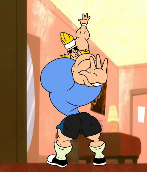 Johnny Bravo - The Muscular Cartoon Character