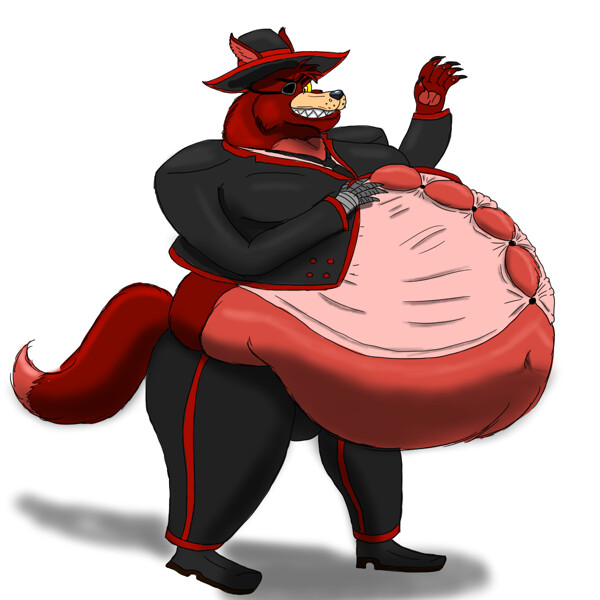 Zoot Suit Foxy FNAF by DecusQ -- Fur Affinity [dot] net