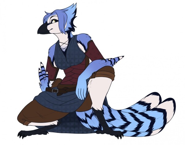 Chibi Blue Jay by ShinyShine -- Fur Affinity [dot] net