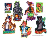 Last Batch of MP badges :3