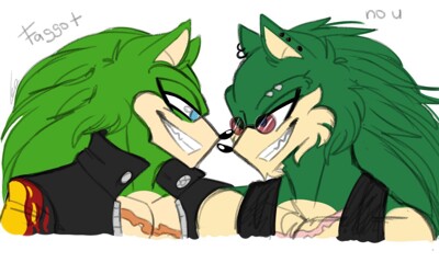 Dark Sonic by leoooDH -- Fur Affinity [dot] net