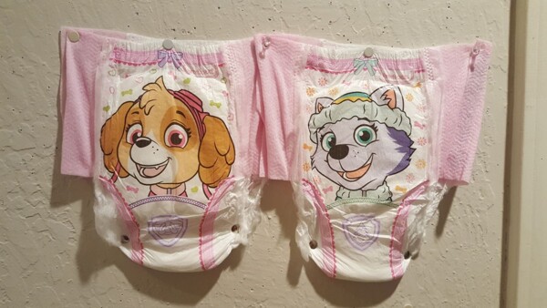 Paw Patrol pull-ups:Girls front by Experiment626 -- Fur Affinity