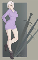 Commission: ~ Queen of Swords ~