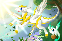 god dragon with his buddy...!