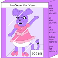 (Commission) Gazimon For Rent