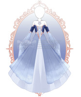 Celtic Crescent Moon Tear Outfit R231 (SOLD)