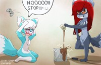 Ashlynn Spills Coffee On McFlurry's Xbox