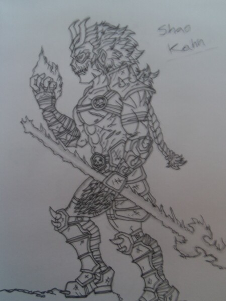 Shao Kahn MK Fan Art by RacoonCake -- Fur Affinity [dot] net