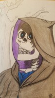 Portrait of Grim reaper