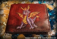 Spyro The Dragon Wallet leather wallet