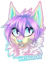 Watagashicon badge
