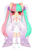 Hideaki in Oriental Dandy Kitty Outfit R227 (sold)